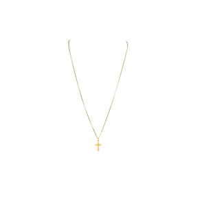 Women's Unbranded 12KT Gold Filled Cross Pendant Necklace One Size